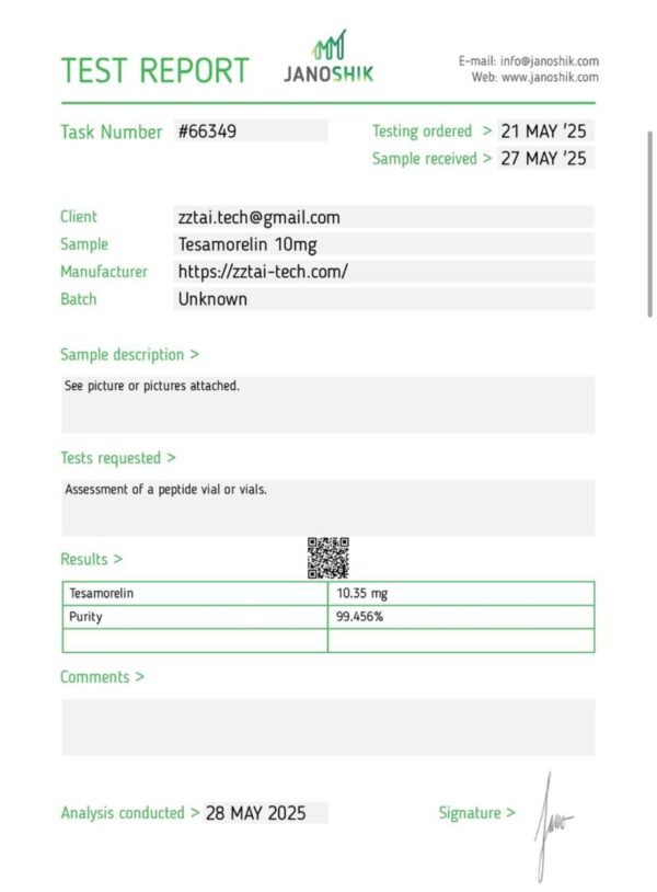 tesamorelin 10mg